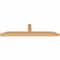 Ekena Millwork Portland Smooth Timber Gable Bracket, Western Red Cedar, 60"W x 15"H x 3 1/2"D x 3 1/2"F, 6/12 Pitch GBW060X15X0404POR00SWR - alternate 3